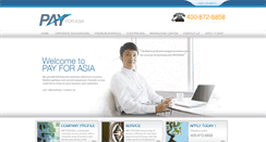 Desktop Screenshot of payforasia.com