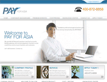 Tablet Screenshot of payforasia.com